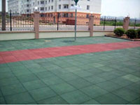 老年人活動(dòng)場橡膠地磚